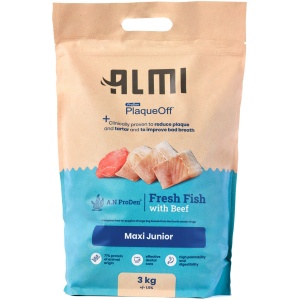 ALMI ProDen PlaqueOff barība lielo šķirņu junioriem, 3 kg